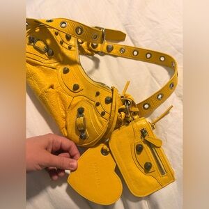 Yellow Le Cagole Balenciaga